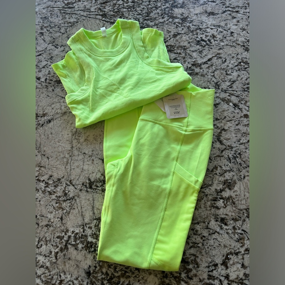 Fabletic legging and tank set